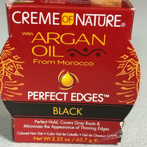 Creme Of Nature With Argan Oil Perfect Edges Black NIP - Picture 2 of 4